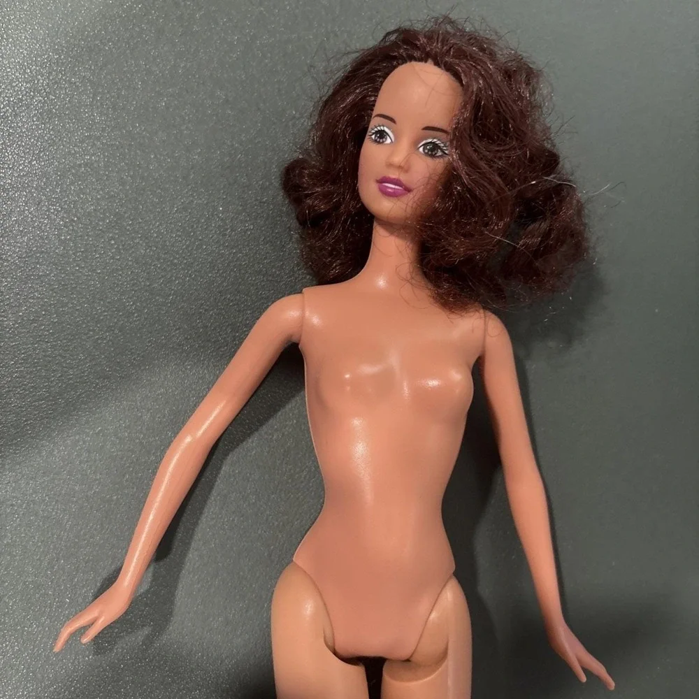 VTG 1999 Mattel Barbie Midge Doll Red Auburn Hair Nude As-Is 90s Diva Face